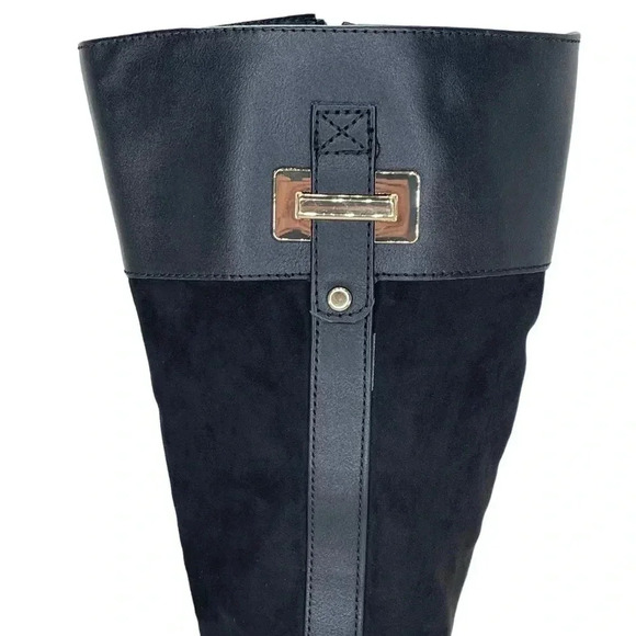 Karen Scott Deliee Black Knee High Womens Boots Size 5.5M - Picture 8 of 10